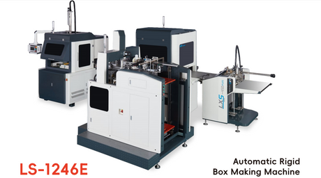 Fully Automatic High-precision High-speed Rigid Box Making Machine with 26 Pcs/min