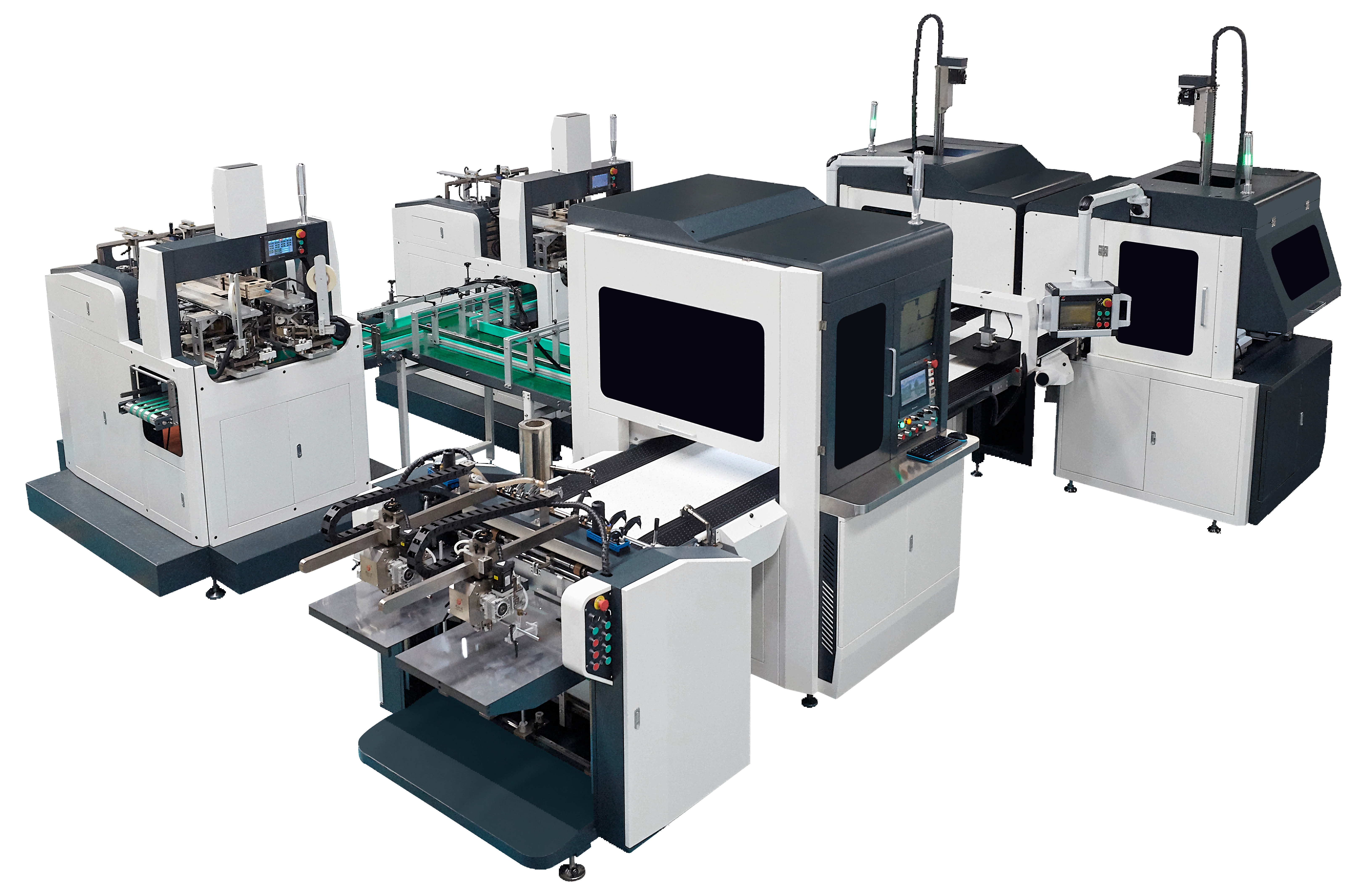 Automatic Rigid Box Making Machine for Cardboard Lamination Making Factory